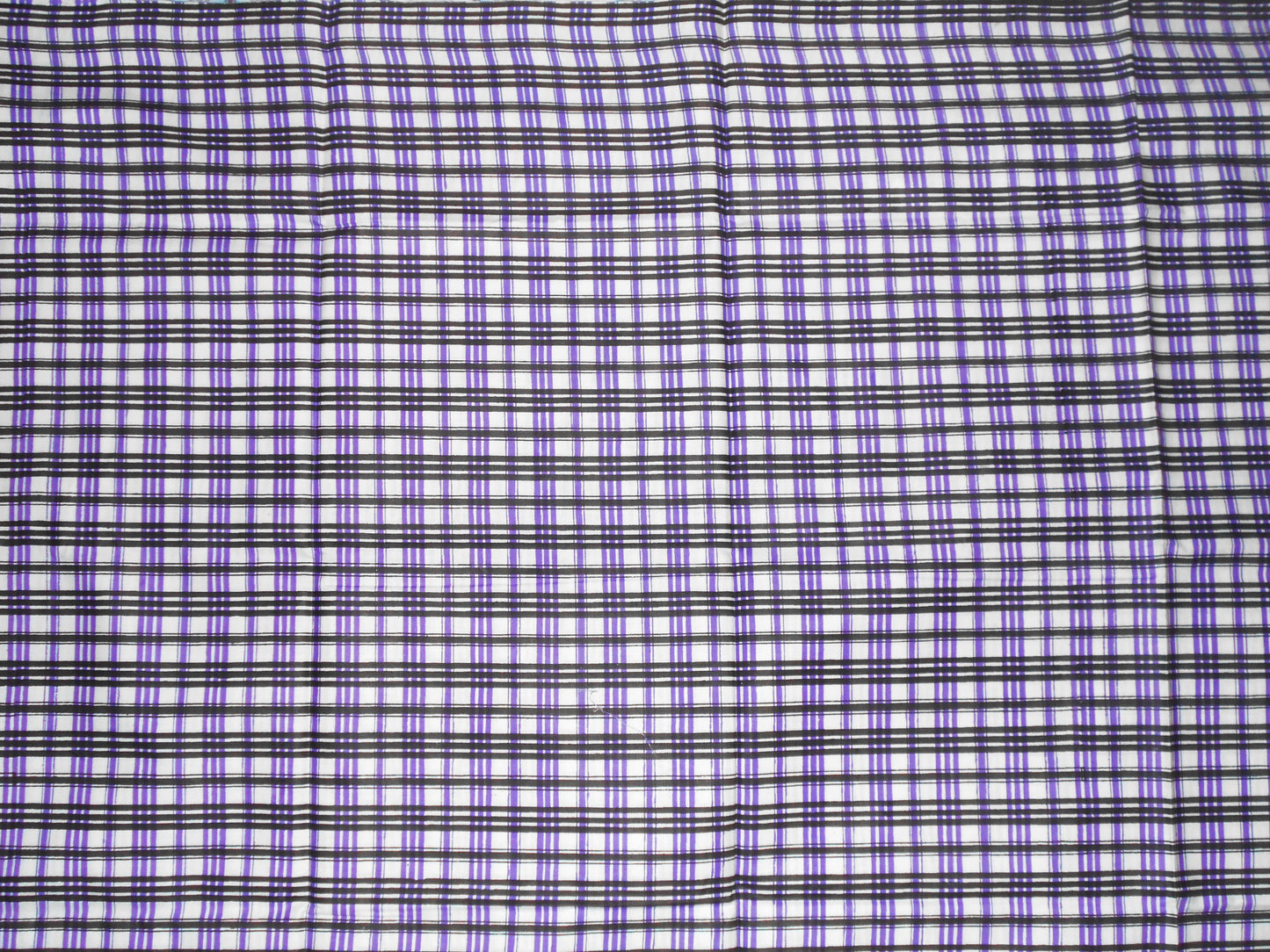 Classic Plaid Cotton Shirt Fabric